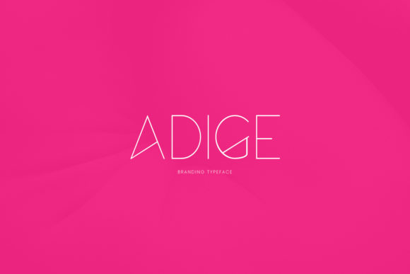 Adige: A Modern Sans Serif for Editorial Clarity