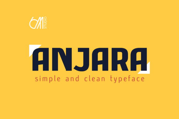 Anjara: Modern Sans Serif for Digital Marketing