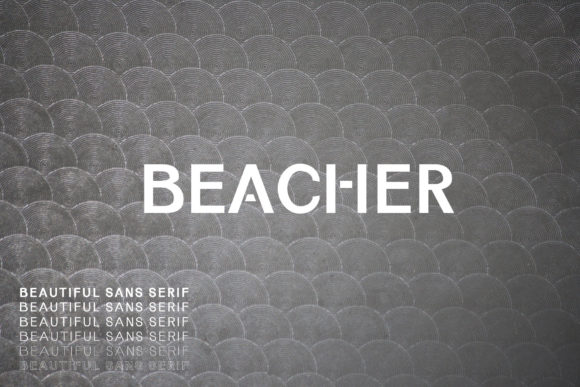 Beacher Family: A Bold Sans Serif for Real-World Design
