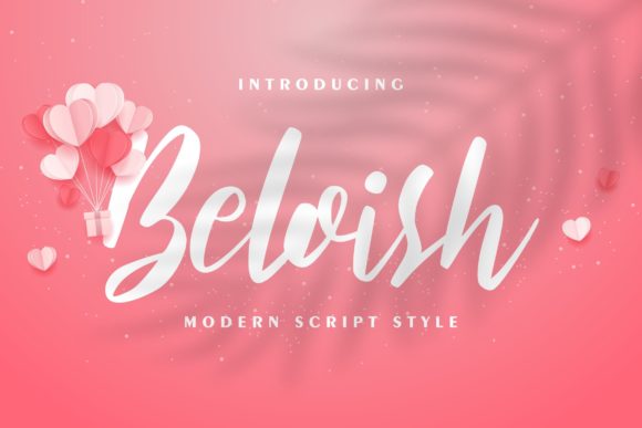 Beloish: A Modern Handwritten Font