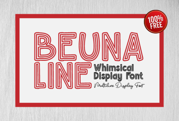 Beuna Line: A Bold Font for Business