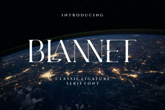 Blannet: A Serif Font with Timeless Charm