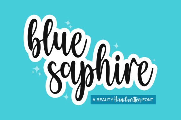Blue Saphire: A Serif Font for Creative Campaigns