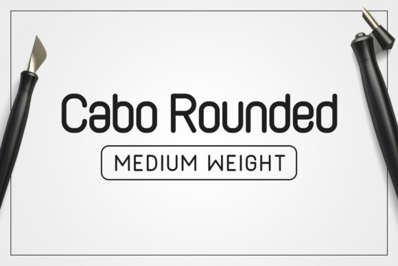 Cabo Rounded Medium Font