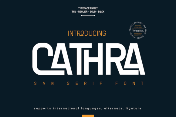 Cathra: A Bold Sans Serif for Web Design