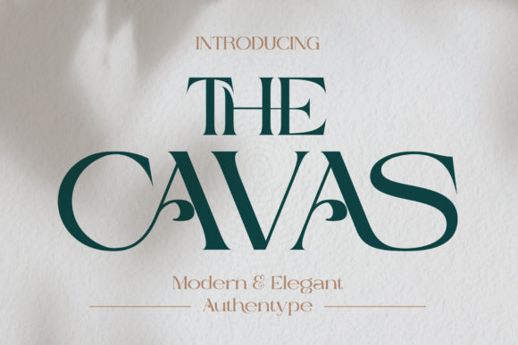 Cavas: A Serif Font for Modern Campaigns