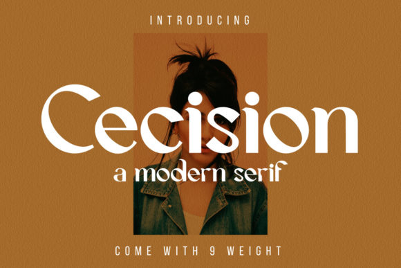 Cecision: A Stylish Serif for Creative Projects