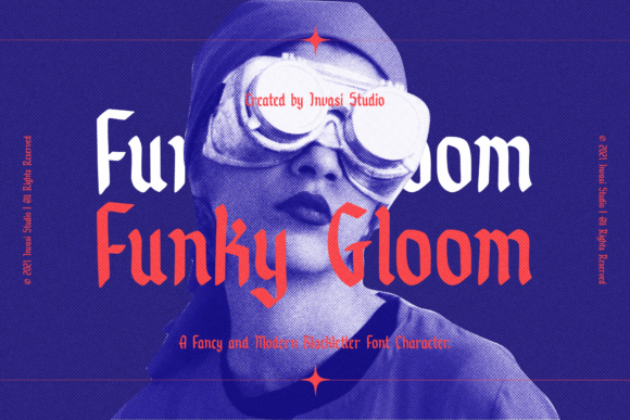 Funky Gloom: A Blackletter That Doesn’t Just Look Heavy—It Feels Intentional