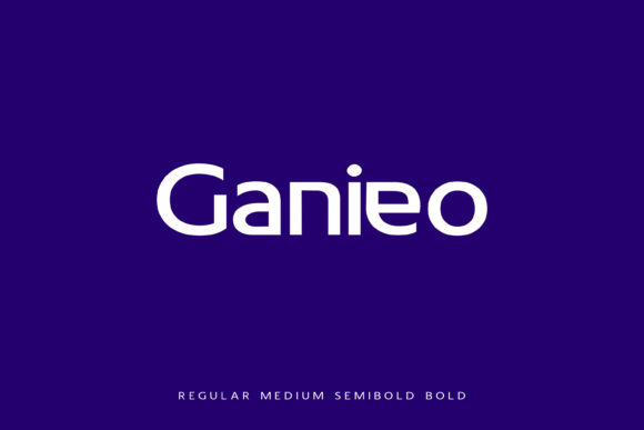 Ganieo: A Modern Sans Serif for Campaigns