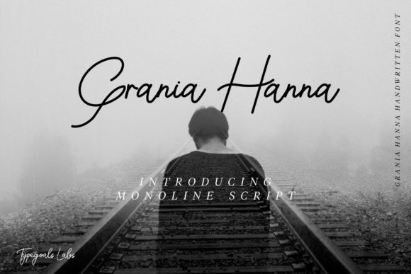 Grania Hanna: Elegant Handwritten Font