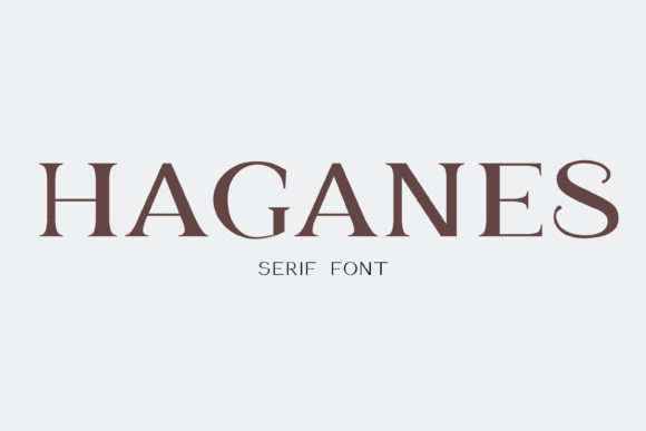 Haganes Serif: A Font for Polished Branding