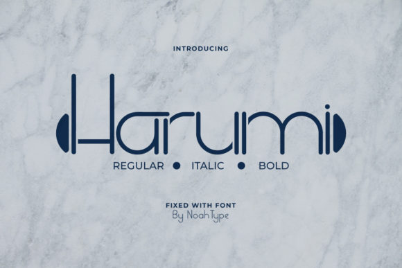 Harumi Font: Modern Sans Serif for Web Design