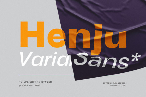 Henju: A Simple Font for Big Business Impact