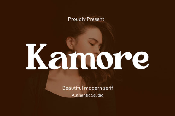 Kamore: A Serif Font for Real-World Design