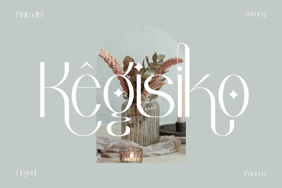 Kegisiko: A Serif Font for Elegant Design