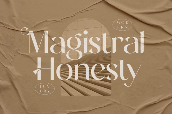 Magistral Honesty Font Review