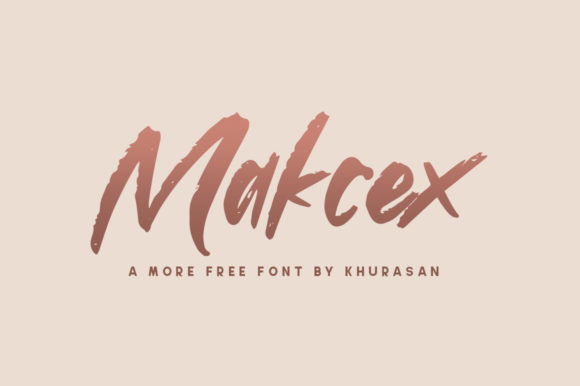 Makcex: A Modern Handwritten Font