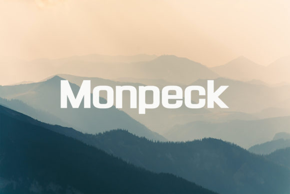 Monpeck: A Modern Font for Business