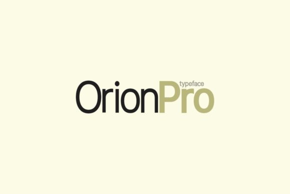 Orion Pro Review: A Modern Sans Serif for Designers