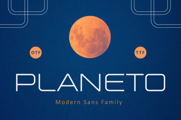 Planeto: A Font for Business Brilliance