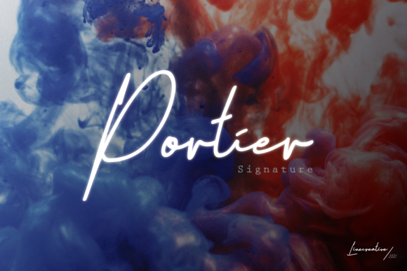 Portier Signature Font for Business
