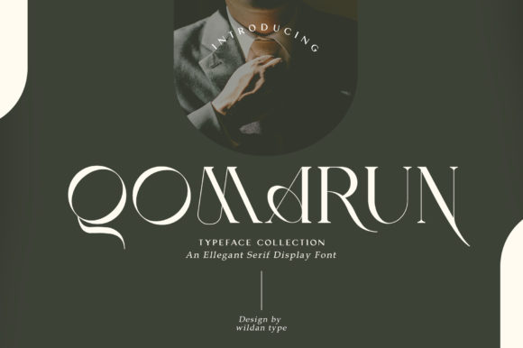 Qomarun: A Luxurious Serif Font
