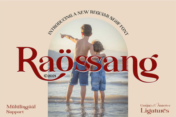 Raossang: A Modern Serif for Web Design