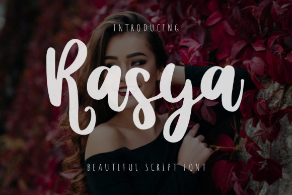 Rasya: A Handwritten Font for Elegant Design