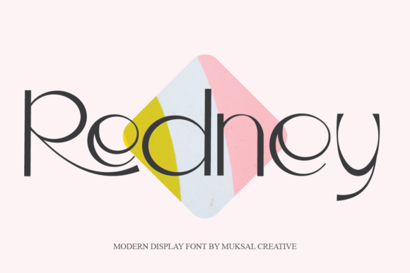 Redney: A Modern Typeface for Elegant Design