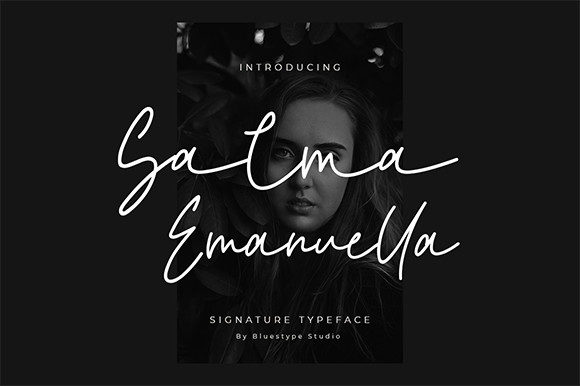 Salma Emanuella: A Script Font for Web Design