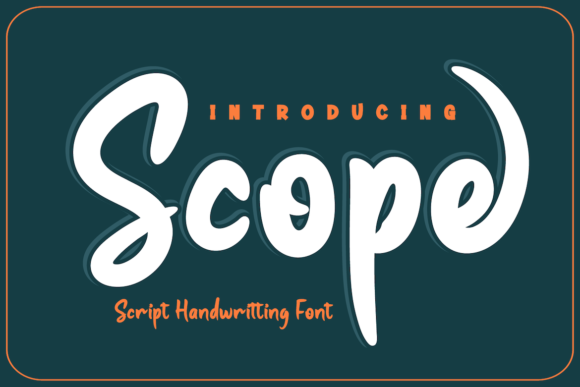 Scope: A Font That Brings Magic to Your Brand