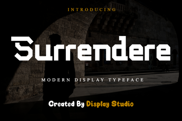 Surrendere Font Review