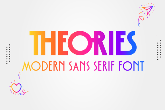 Theories Font: Modern Typography for Makers