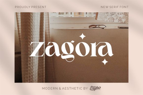Zagora: A Bold Serif Font for Creative Projects